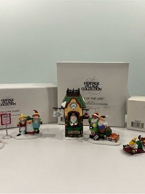 Department 56 Accy Lot of 3 - Testing The Toys, End Of Line, & Snow Cone Elves